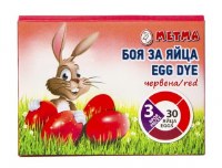 Metma Red Egg Dye 6g