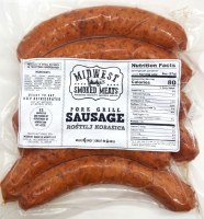 Midwest Smoked Meats Pork Grill Sausage 6 Pieces 551g F