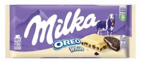 Milka Oreo White Alpine Milk Chocolate Bar 100g