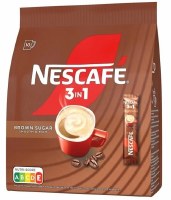 Nescafe 3 in 1 Brown Sugar Instant Coffee Packets 165g