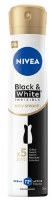 Nivea Black and White Invisible Silky Smooth Anti-Perspirant Spray 150ml