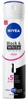Nivea Black and White Invisible Clear Anti-Perspirant Spray 150ml