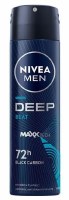 Nivea Men Deep Beat Maxx Tech Black Carbon Spray Deodorant 150ml