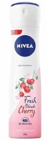 Nivea Womens Fresh Blends Cherry Spray Deodorant 150ml