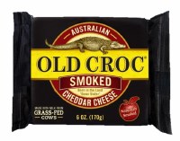 Old Croc Australian Smoked Cheddar Cheese 170g R Old Croc Australian Smoked Cheddar Cheese 170g R