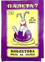 Paleta 7 Purple Egg Dye 6g