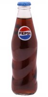 Pepsi Carbonated Soda Glass Bottle 250ml