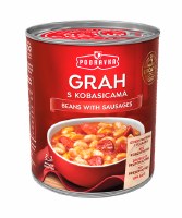 Podravka Beans with Sausages Grah Sa Kobasicama 400g