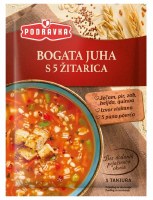 Podravka Hearty Vegetable Soup with 5 Grains 80g