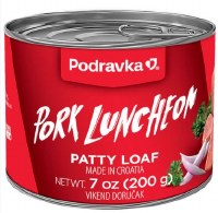 Podravka Pork Luncheon Patty Loaf 200g