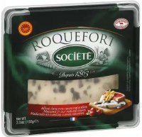 President Roquefort Societe Aged French Sheep Milk Cheese 100g R