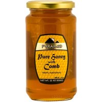 Pyramid Pure Honey with Comb 624g