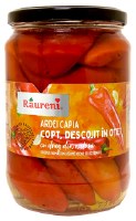 Raureni Roasted Red Kapia Peppers in Vinegar 690g