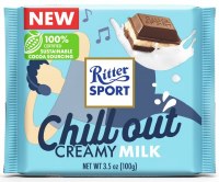 Ritter Sport Chill Out Creamy Milk Chocolate 100g