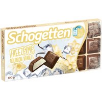 Schogetten Freeze Me Milk Chocolate with Vanilla Filling 100g