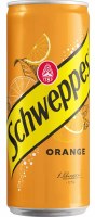 Schweppes Orange Carbonated Soda 330ml