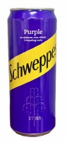Schweppes Purple Carbonated Soda 330ml