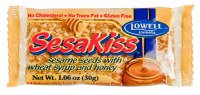 Lowell SesaKiss Sesame with Syrup and Honey 30g