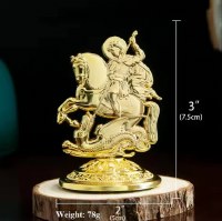 Additional picture of St. George with Adhesive Stand