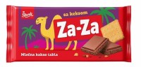 Stark ZaZa Milk Chocolate Bar with Biscuits 85g