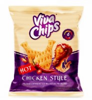 Viva Chips with Hot Chicken Style Flavoring 100g