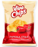 Viva Chips with Paprika Style Flavoring 100g