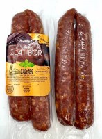 Zlatibor Smoked Hunter Sausage Dimljena Lovacka Kobasica Approx 1lb PLU 140 F