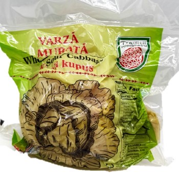 Traditii Romanesti Sour Cabbage Head Approx. 3-4 lbs PLU 77 R