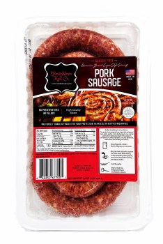 Transylvania Meat Co. Preservative Free Pork Sausages in Lamb Casing 16oz F