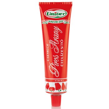 Univer Csemege Piros Arany Red Gold Mild Paprika Cream in Tube 160g