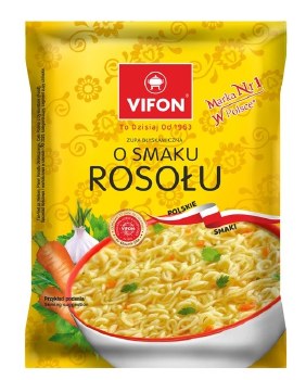 Vifon Zupa O Smaku Rosolu Broth Hen Instant Noodle Soup 65g