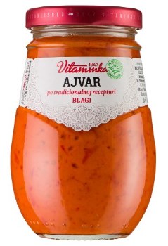Vitaminka Mild Ajvar Roasted Red Pepper Spread 690g