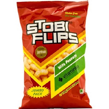 Vitaminka Stobi Flips Puffed Peanut Snack 150g