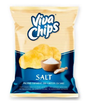 Viva Chips Classic Salted Potato Chips 100g