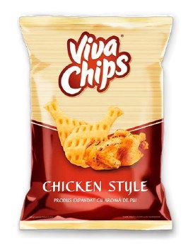 Viva Chips with Chicken Style Flavoring 100g