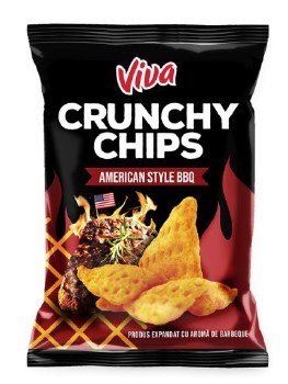 Viva Crunchy American Style BBQ Chips 100g