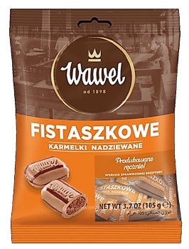 Wawel Fistaszkowe Caramel Filled Candy 105g