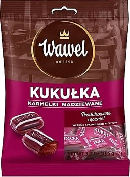 Wawel Kukulka Caramel Filled Candy 105g