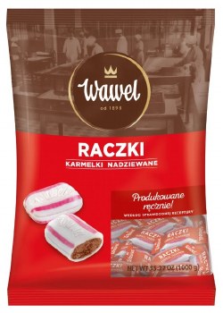 Wawel Raczki Caramel Filled Candy 1000g