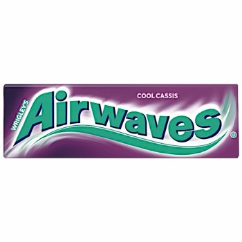 Wrigleys Airwaves Sugar Free Cool Blackcurrant Gum 14g