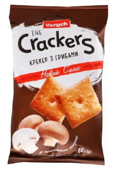 Yarych Crackers with Mushroom Flavor 80g