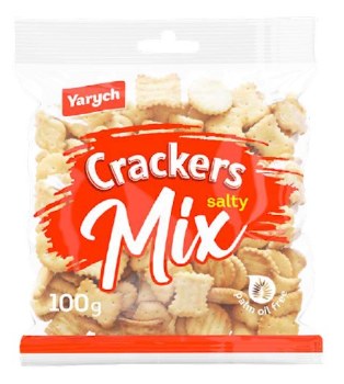 Yarych Salty Crackers Mix 100g