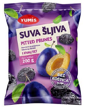 Yumis Pitted Prunes 200g