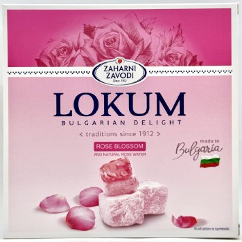 Zaharni Zavodi Turkish Delight Rose Blossom Lokum 170g