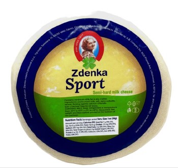 Zdenka Sport Semi-Hard Milk Cheese 638g R