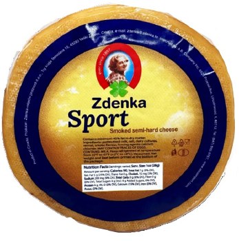 Zdenka Sport Smoked Semi-Hard Cheese 582g R