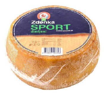 Zdenka Sport Smoked Semi Hard Cheese 600g R