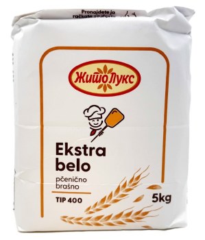 Zito Luks Extra White Wheat Flour Type 400 5kg