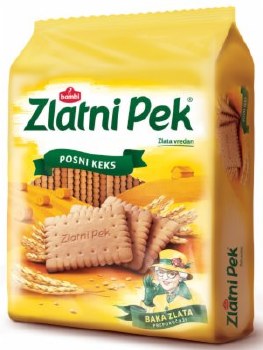 Zlatni Pek Posni Keks Vegan Tea Biscuits 630g