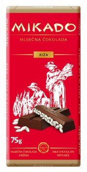 Zvecevo Mikado Rice Chocolate 75g
